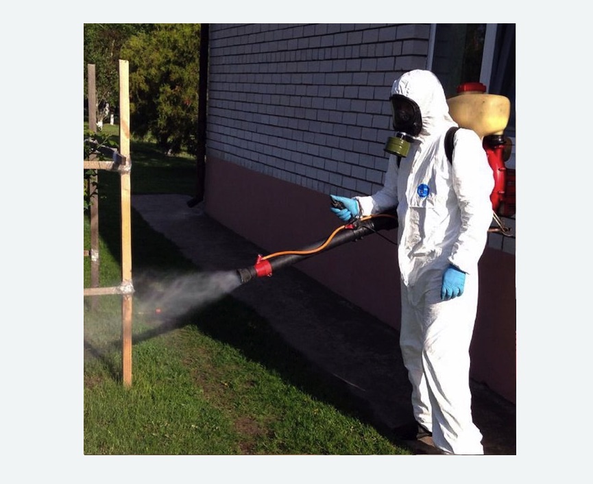 травля клещей на участке в Усть-Джегуте